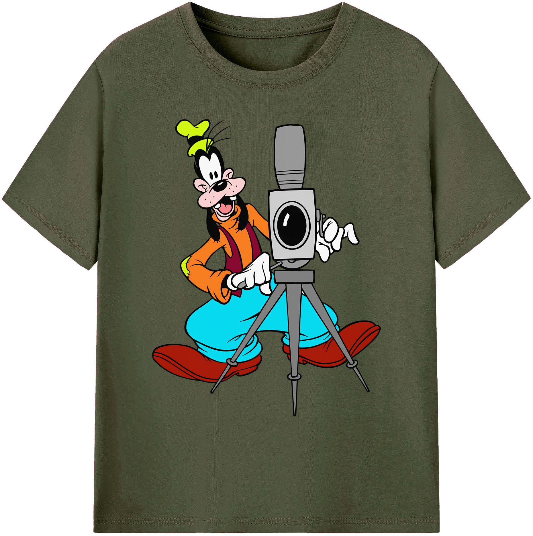 ミッキーマウス Mickey Mouse 綿100％ メンズ半袖Tシャツ｜肌触りやわらか＆通気性